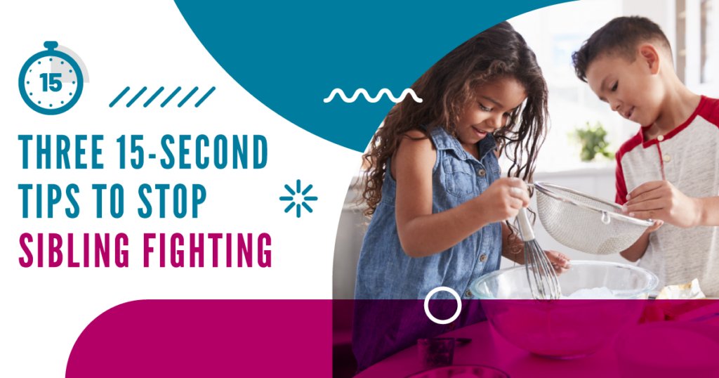 How to Stop Sibling Fighting Without Yelling