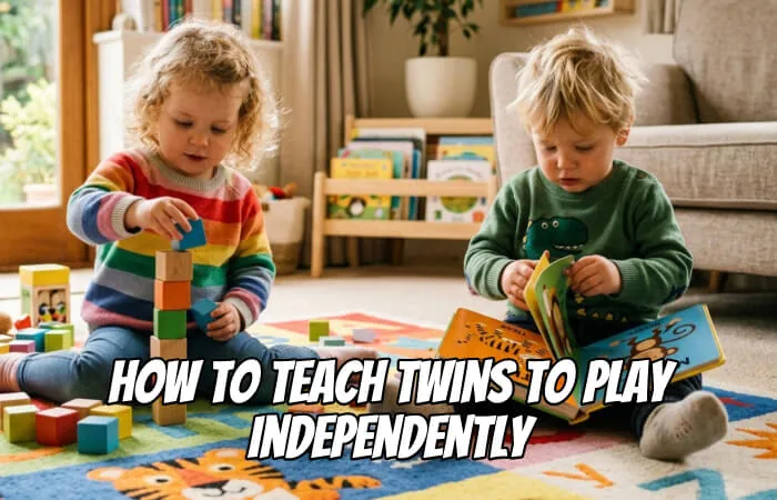 A clean and organized play corner designed for a child to explore independently.