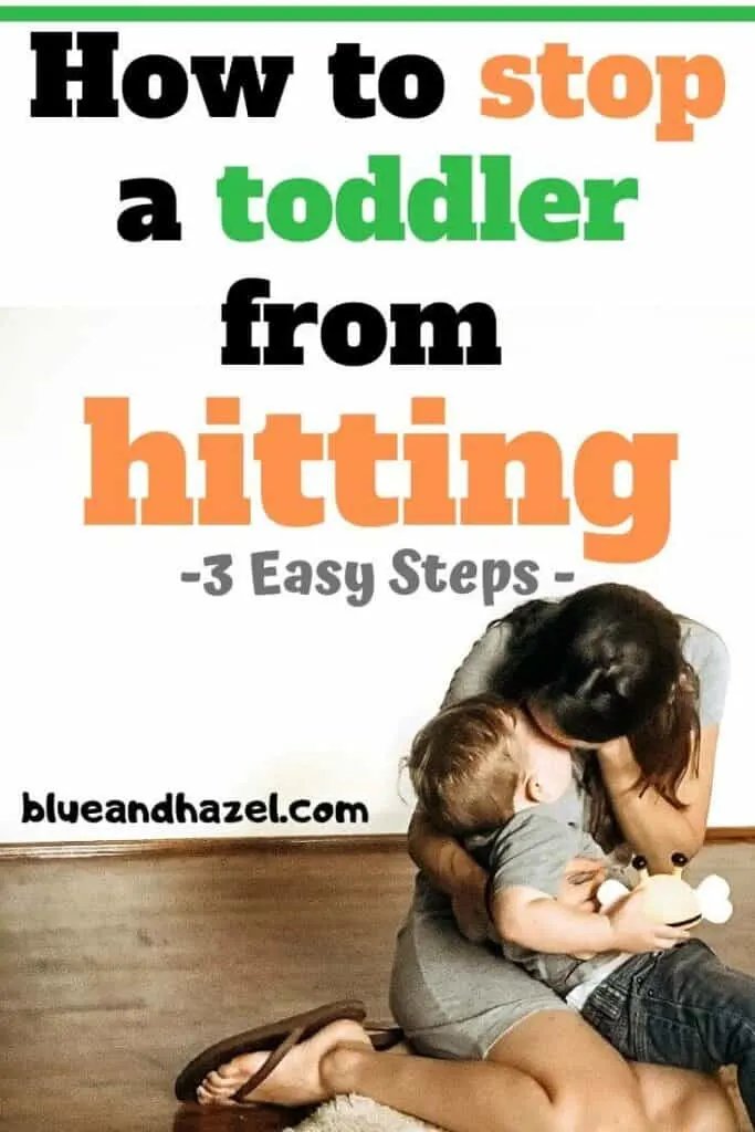 A parent using emotion cards to teach a toddler how to express feelings.